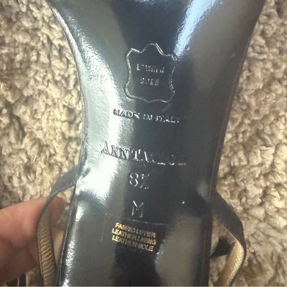 Ann Taylor Elegant Black Ruffle Heels - Picture 5 of 6